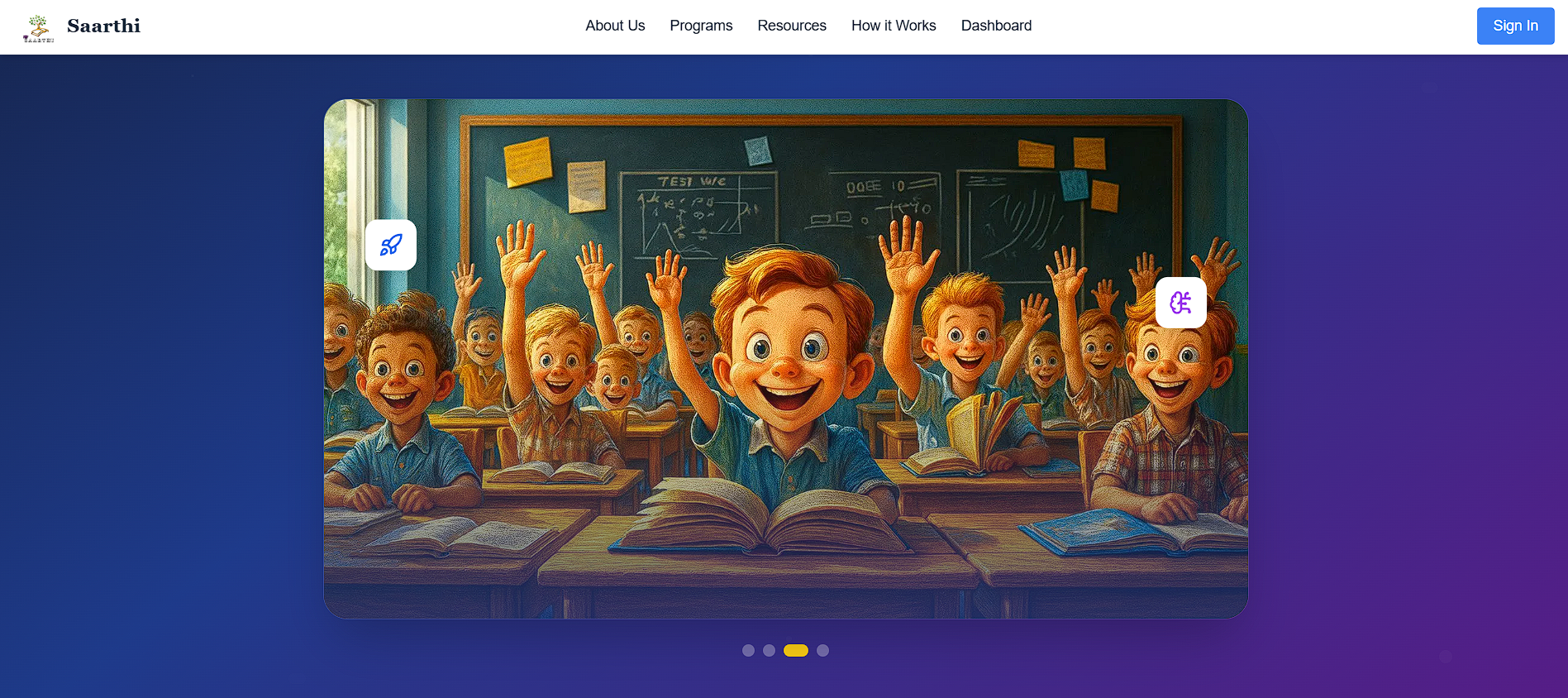 Saarthi: Rural Education Platform